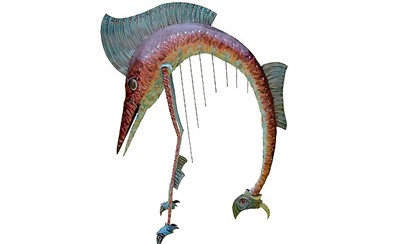 Musical High-Heeled Swordfish Harp